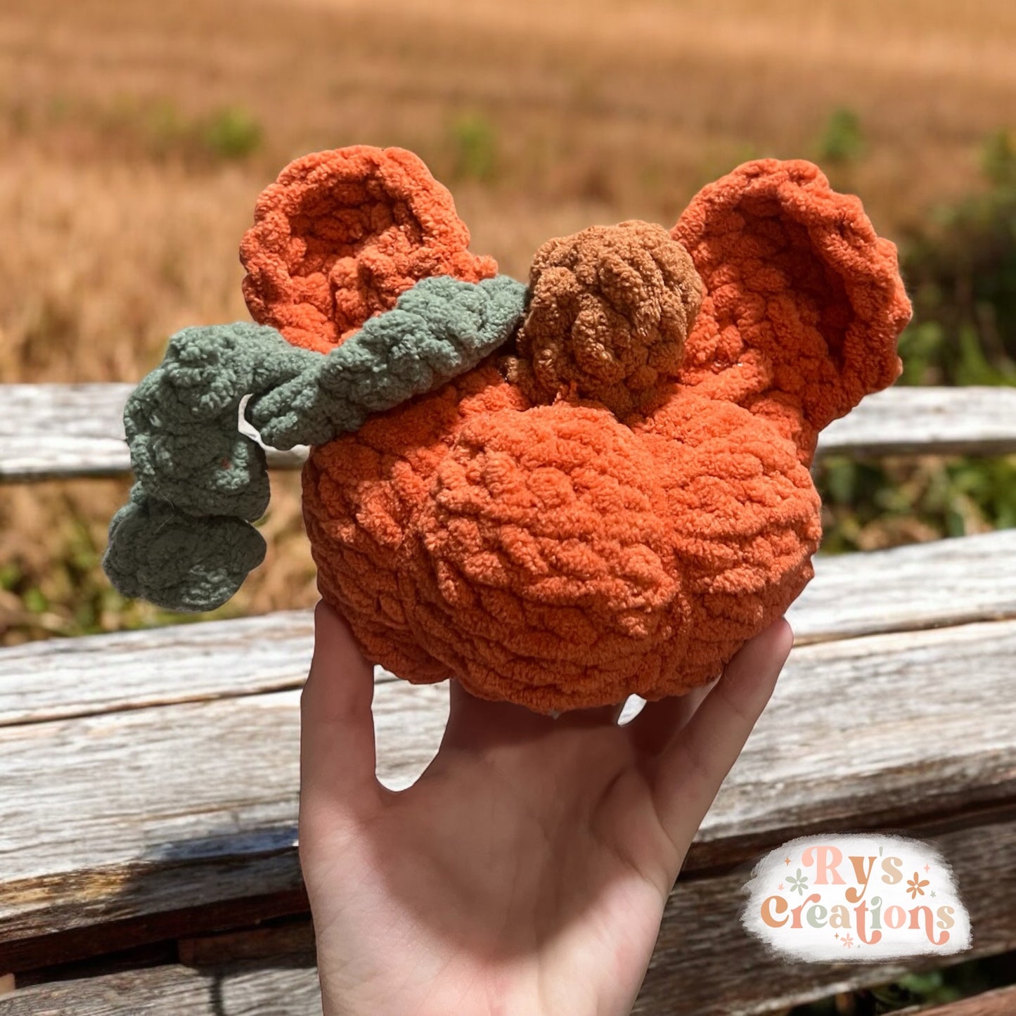 Mickey Mouse Pumpkin Plushie