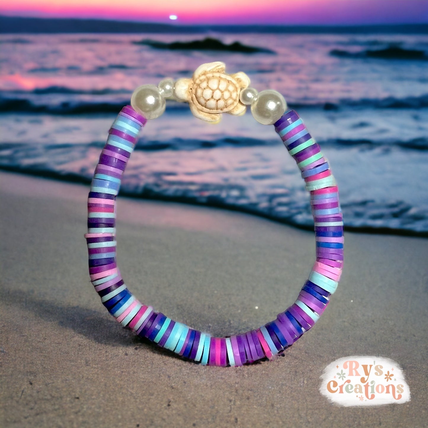 Turtle Pearl Bracelet