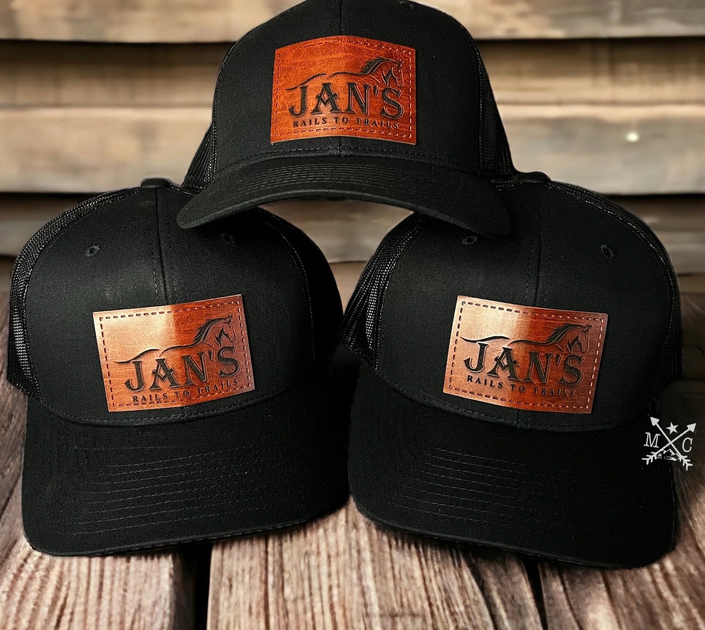 Jan’s Rails To Trails Hats