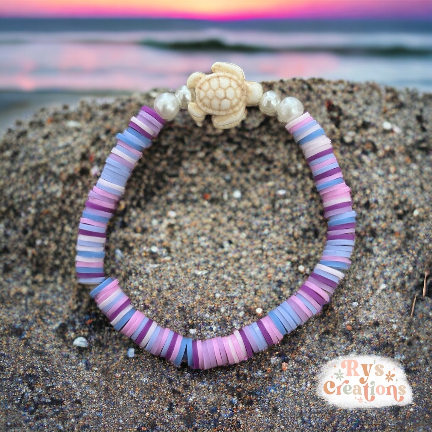 Turtle Pearl Bracelet