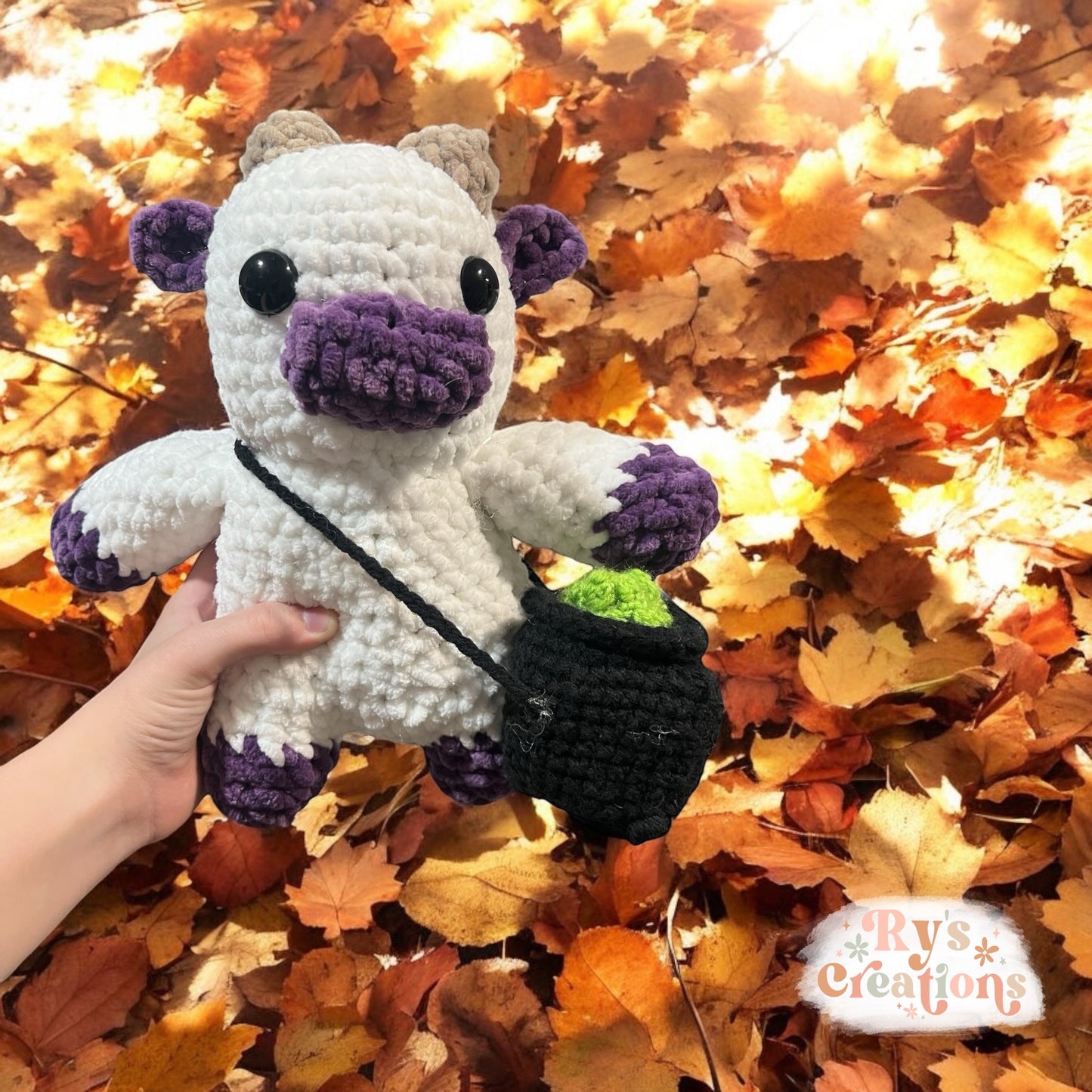Witch Cow Plushie