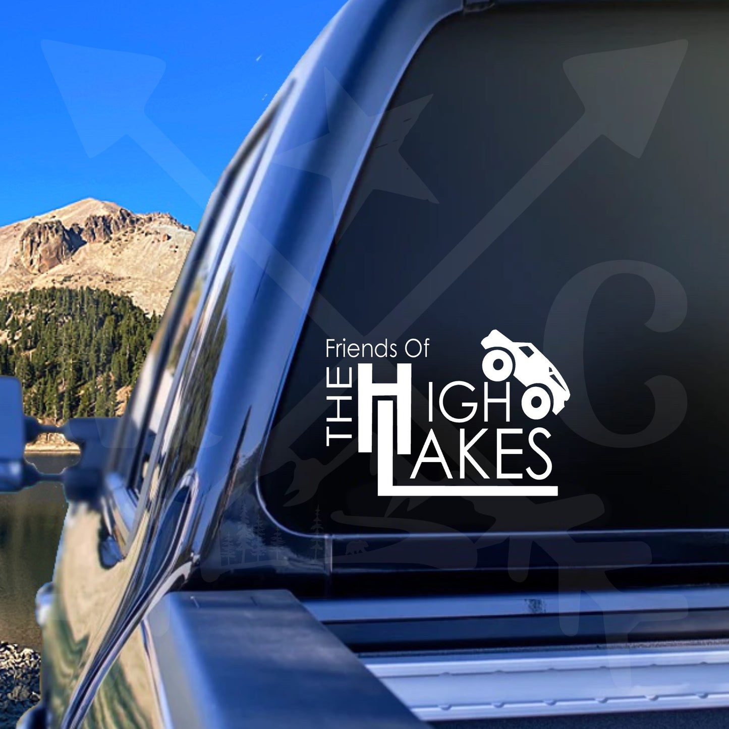 Friends Of The High Lakes Decal