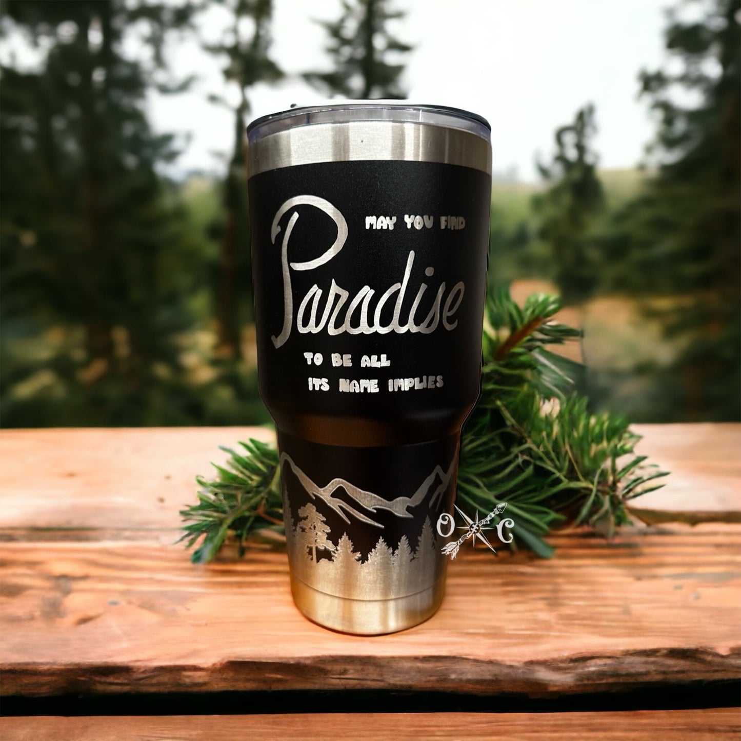 All Its Name Implies Mountain Tumbler