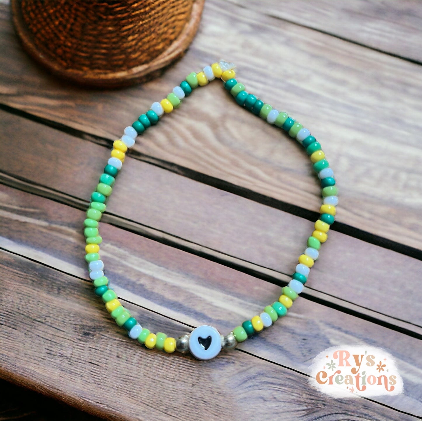 Bobcats Heart Bracelet