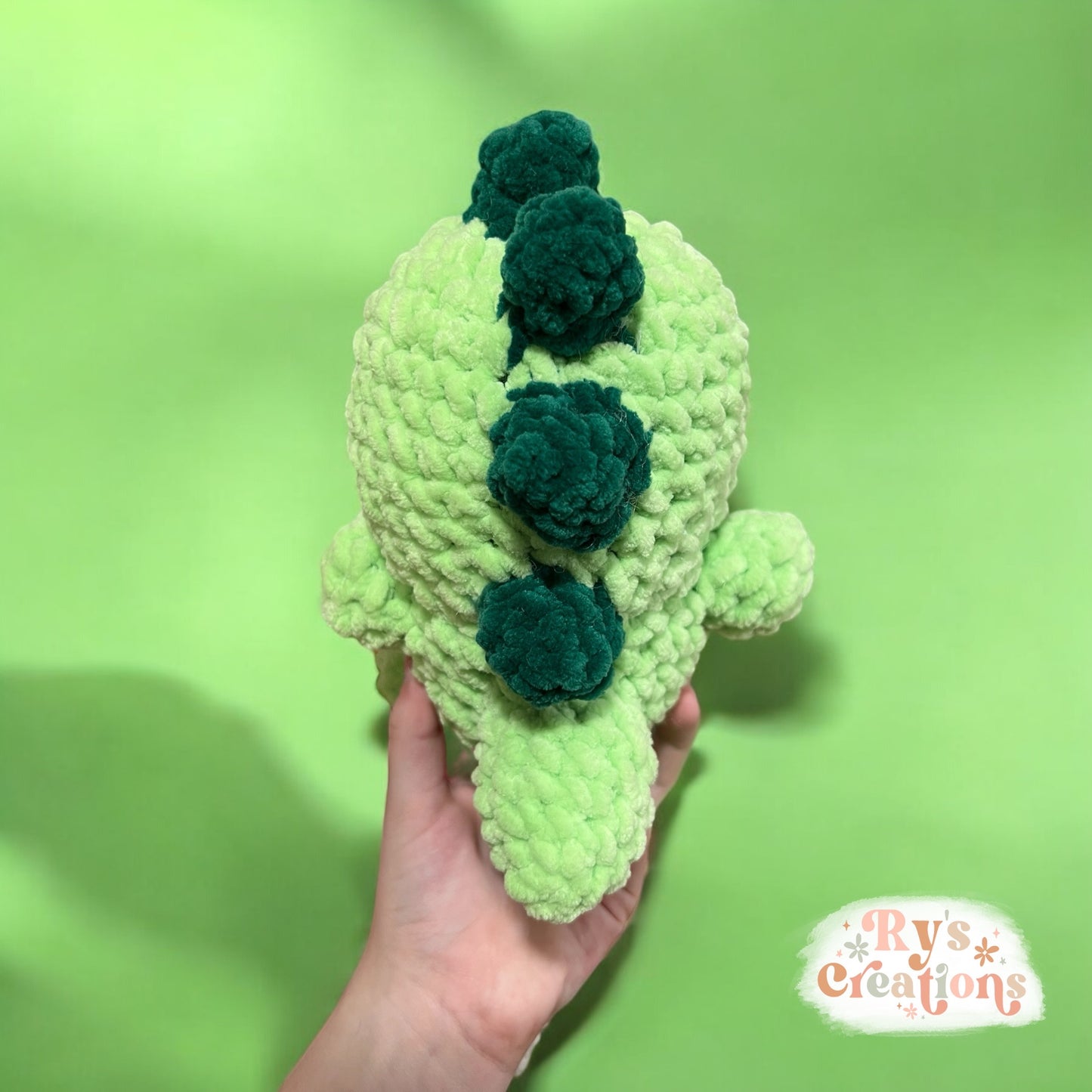 Green Dinosaur Plushie