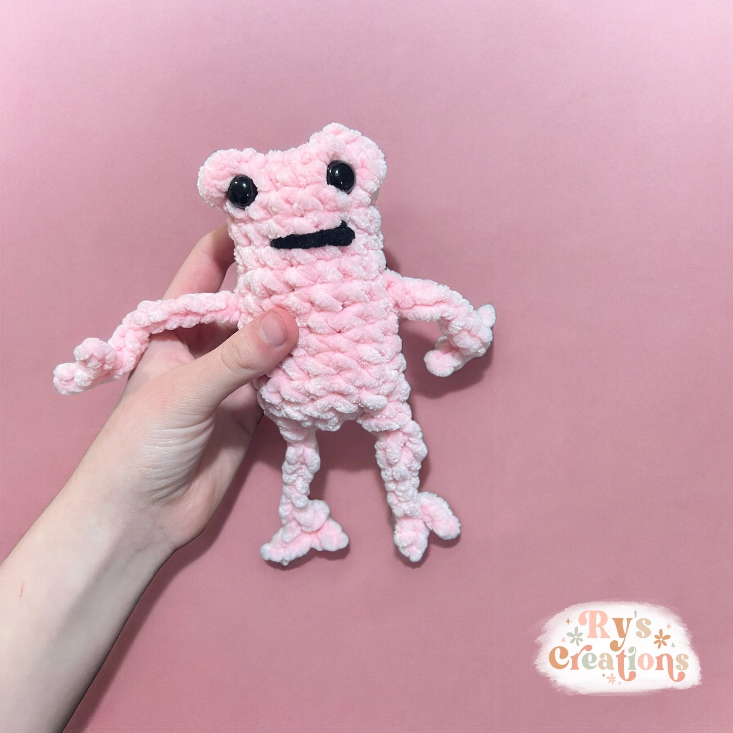 Leggy Froggie Plushie