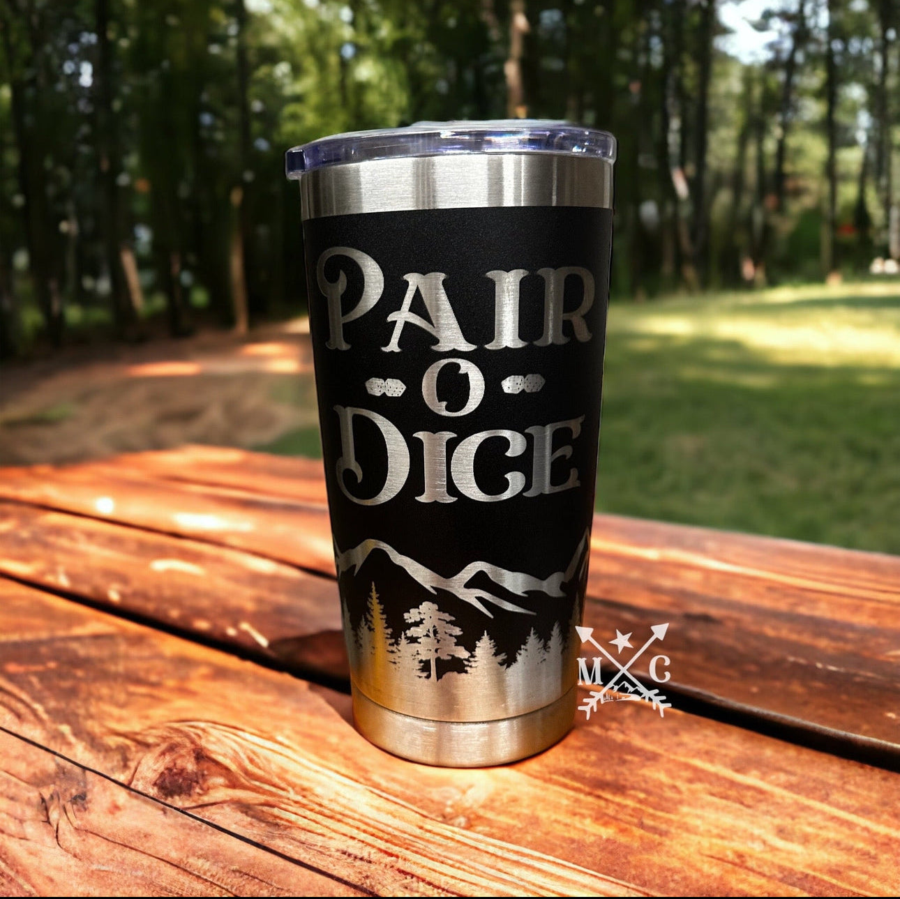 Pair O Dice Tumbler