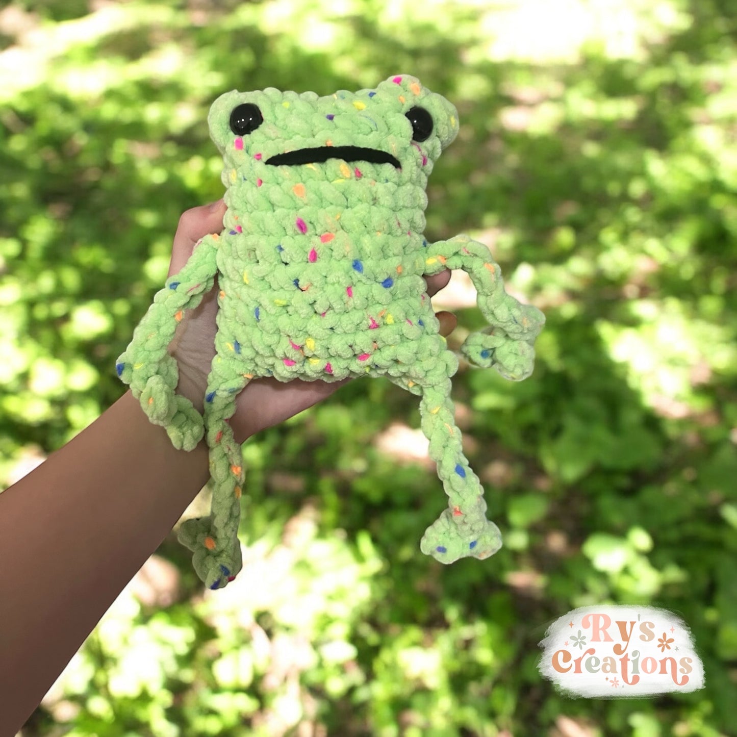 Leggy Froggie Plushie