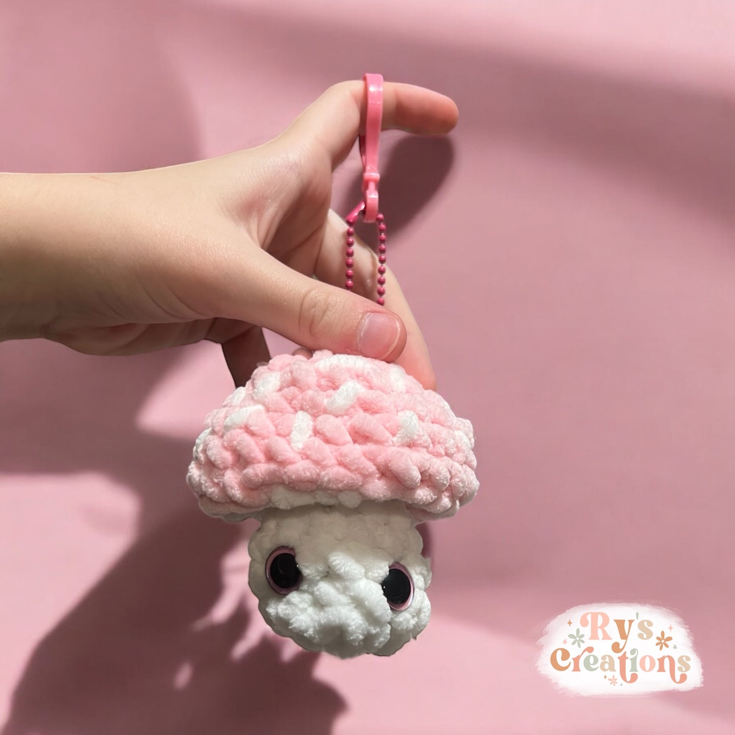 Mushie Pop Keychain Plushie