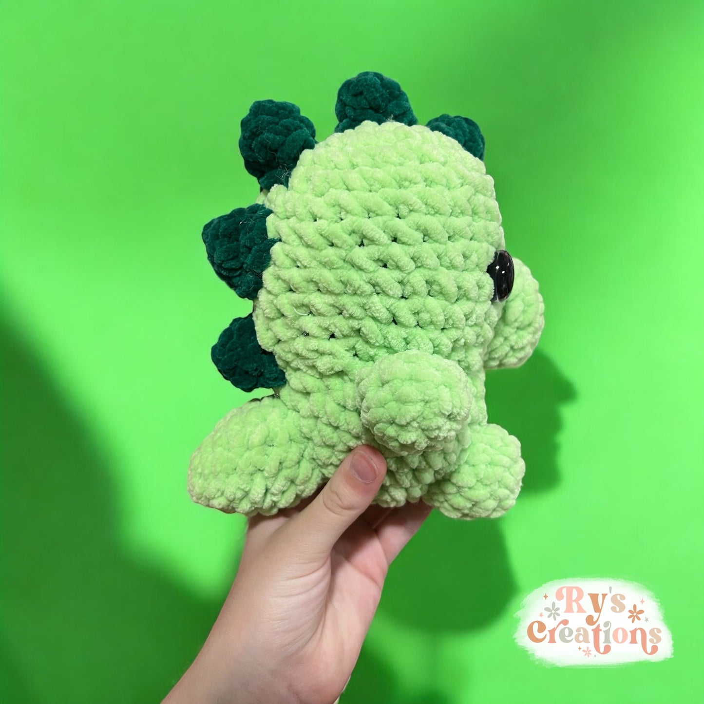 Green Dinosaur Plushie