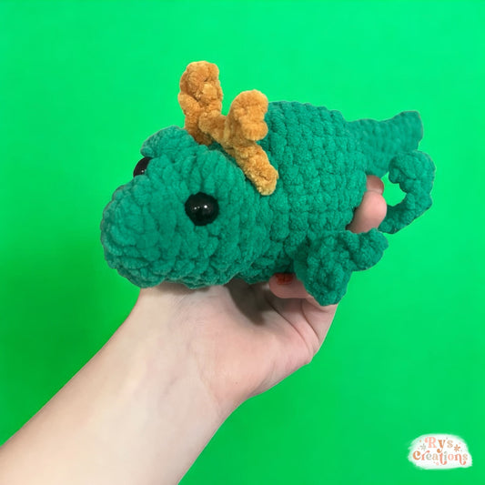 MADE TO ORDER - Alligator Loki Plushie