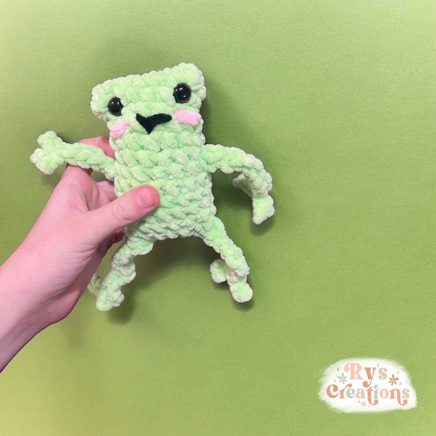 Leggy Froggie Plushie