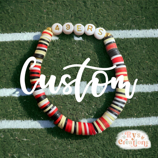 Custom Sports Team Bracelet