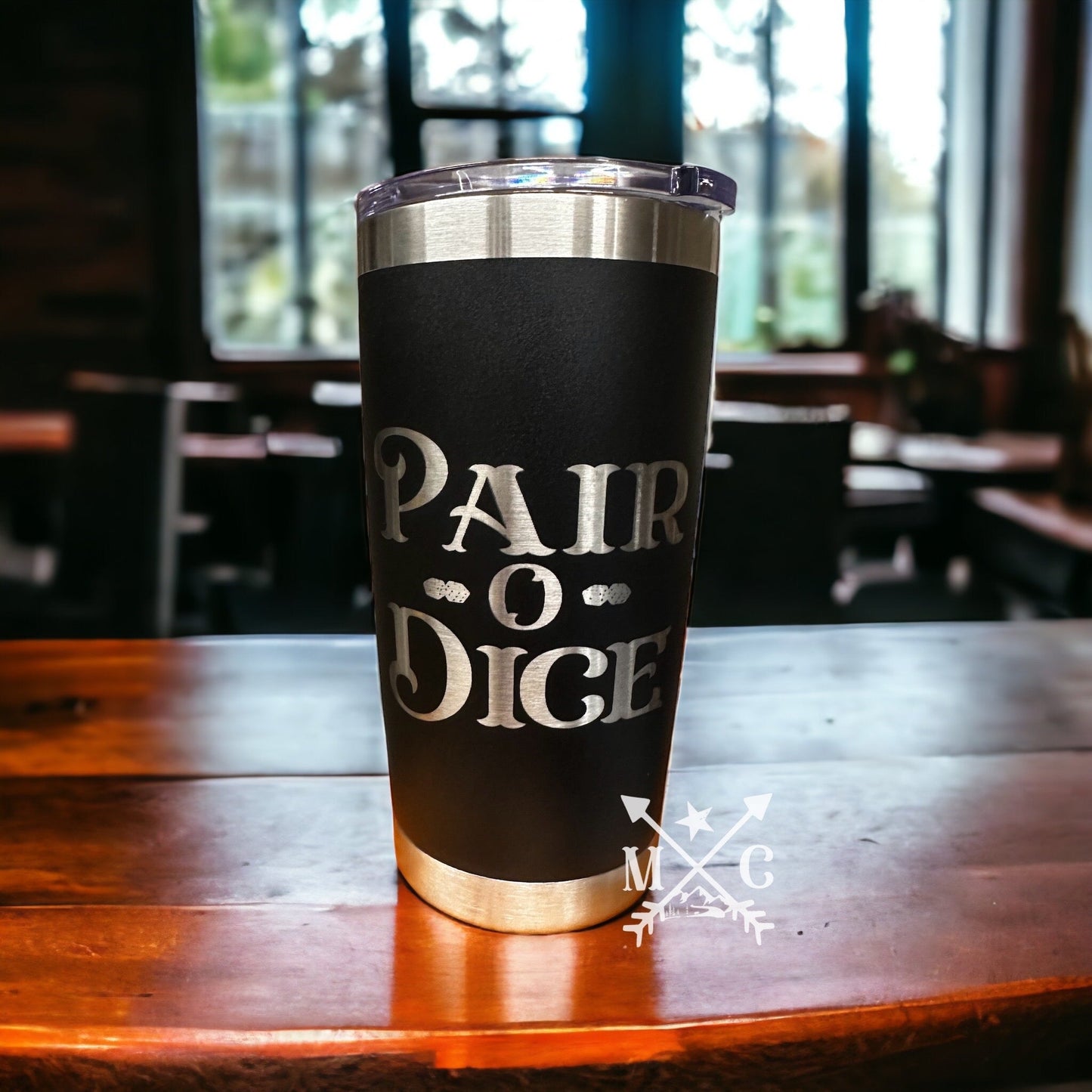 Pair O Dice Tumbler