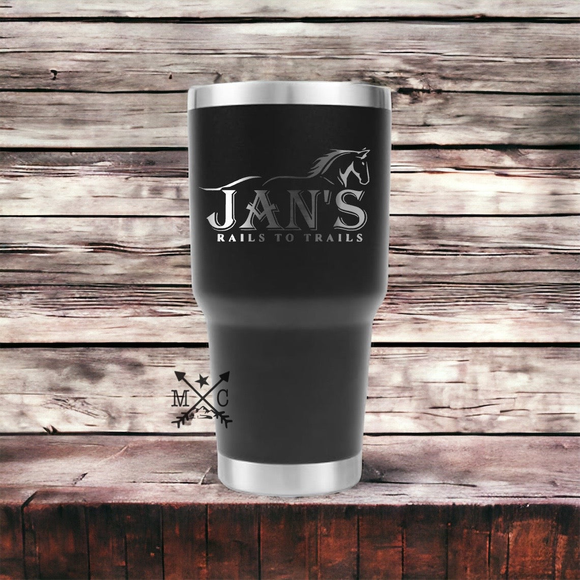 Jan’s Rails To Trails Tumbler