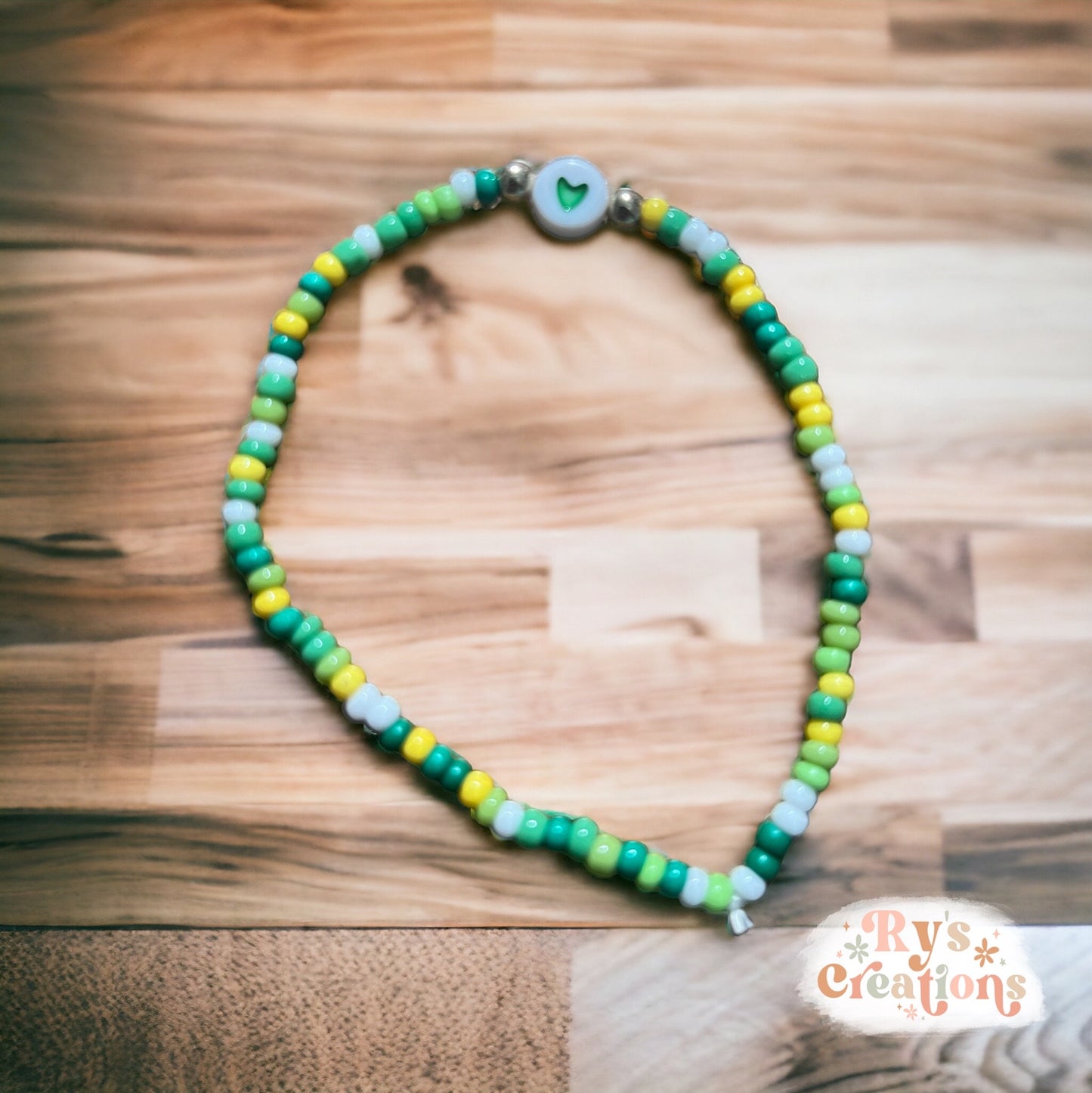 Bobcats Heart Bracelet