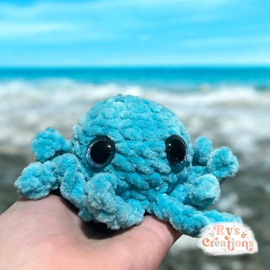 Blue Octopus Plushie