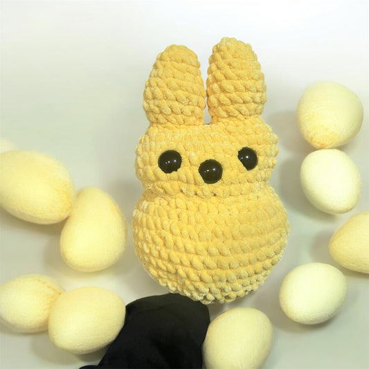 Jumbo Yellow Peep Bunny Plushie