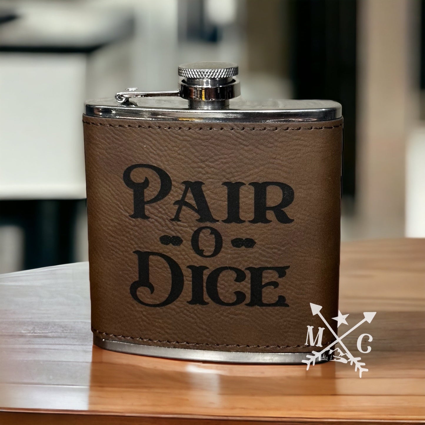 Pair-O-Dice Flask