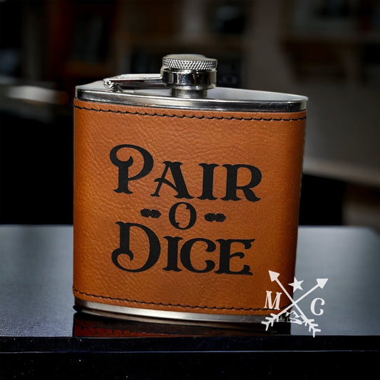 Pair-O-Dice Flask