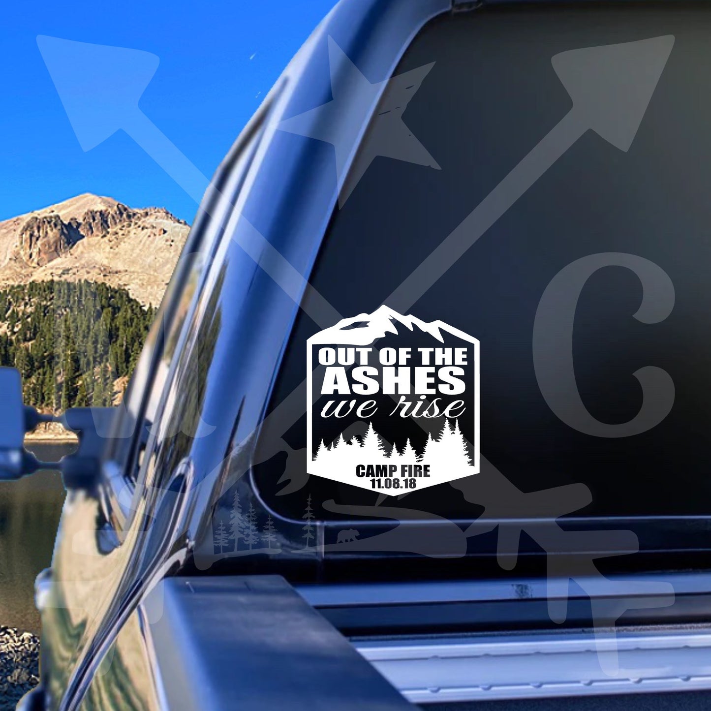 Out Of The Ashes We Rise Decal