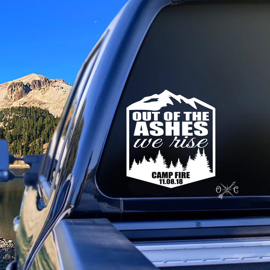 Out Of The Ashes Decal