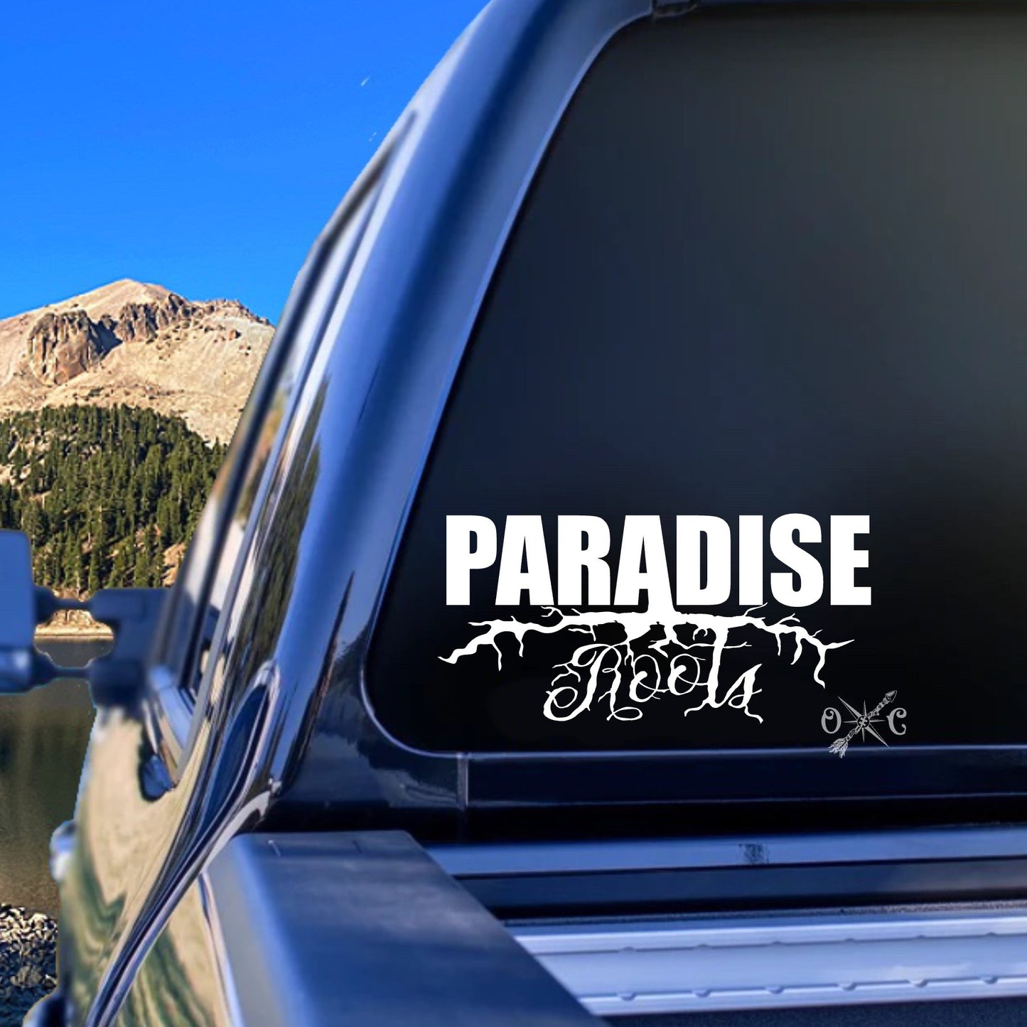 Paradise Roots Decal